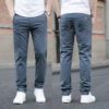 Pantalon kaki style super 100