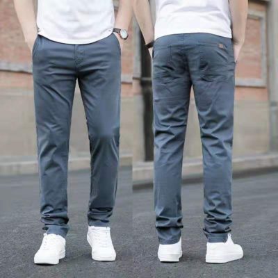 Pantalon kaki style super 100