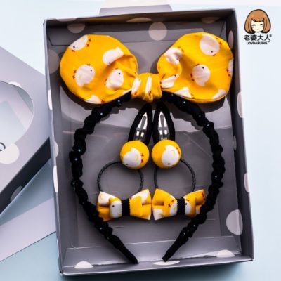 Pack barette et chouchou